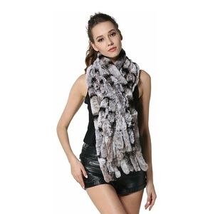 🍁🍂Fur Talk large Genuine Fur Scarf🍁🍂
